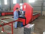 2500kg Automatic 6 Meter Hydraulic Blue Punching Press Machine For 5mm Metal