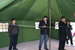 6 Person 1 Person 4 Season Military Tent Construction Rainproof Oxford Disaster