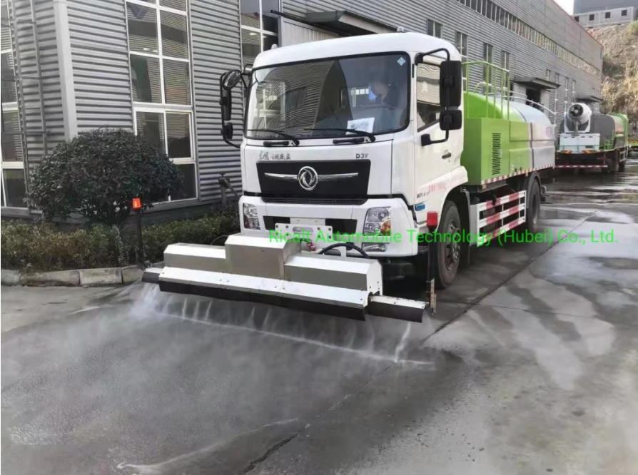 /Used Engine Gearbox Pump Gear Dongfeng 4X2 Street Cleaner Truck for Pressure Flushing