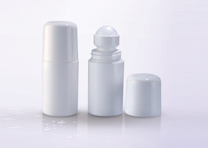 Custom Size PP Empty Roll On Bottle 30ml 50ml OEM Personal Care Hot Stamping