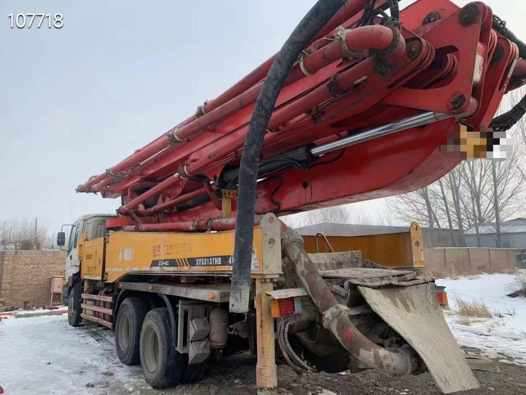 2010 Used Concrete Pump Truck 46m Concrete Mixer Machine Mercedes Isuzu Truck Mounted Pump