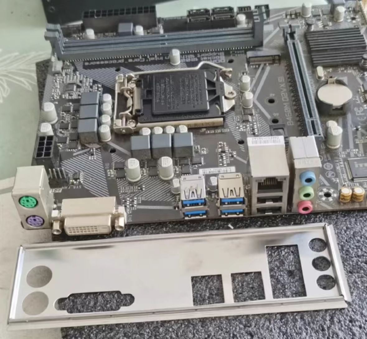 B460M-D2VX SI LGA 1200 B460 WIFI M.2 Micro ATX Motherboard For Workstation