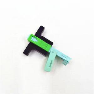 Quality Green Single Mode Fiber Connectors For Digital Communications 0.3dB Insertion Loss wholesale