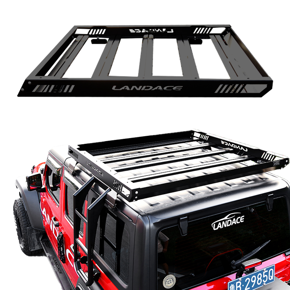 OEM 4x4 Roof Basket With Crossbars For Jeep Wrangler JL