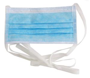 Quality 3 Ply Blue Disposable Tie On Surgical Masks wholesale