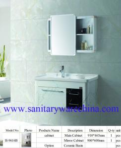Quality Modern Alunimun Bathroom Vanity/ aluminum alloy bathroom cabinet/Mirror Cabinet /H-9616B wholesale