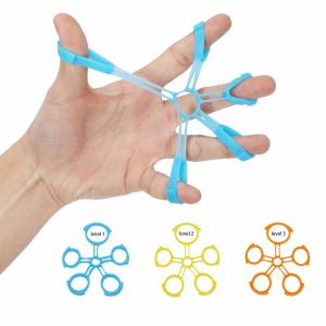 Quality Non-Toxic Silicone Finger Stretcher Silicone Grip Device Finger Exercise Stretcher wholesale