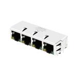Hanrun HR911449BE Compatible LINK-PP LPJ46441ADNL 10/100 Base-T Tab Down Yellow