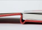 Beautiful Red Fabric 10x8 Photo Album , Wedding / Golden Anniversary Photo Album
