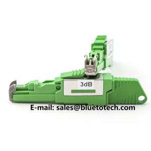 Quality Plastic Single Mode 9/125 Fiber Optic Attenuator Female To Male wholesale