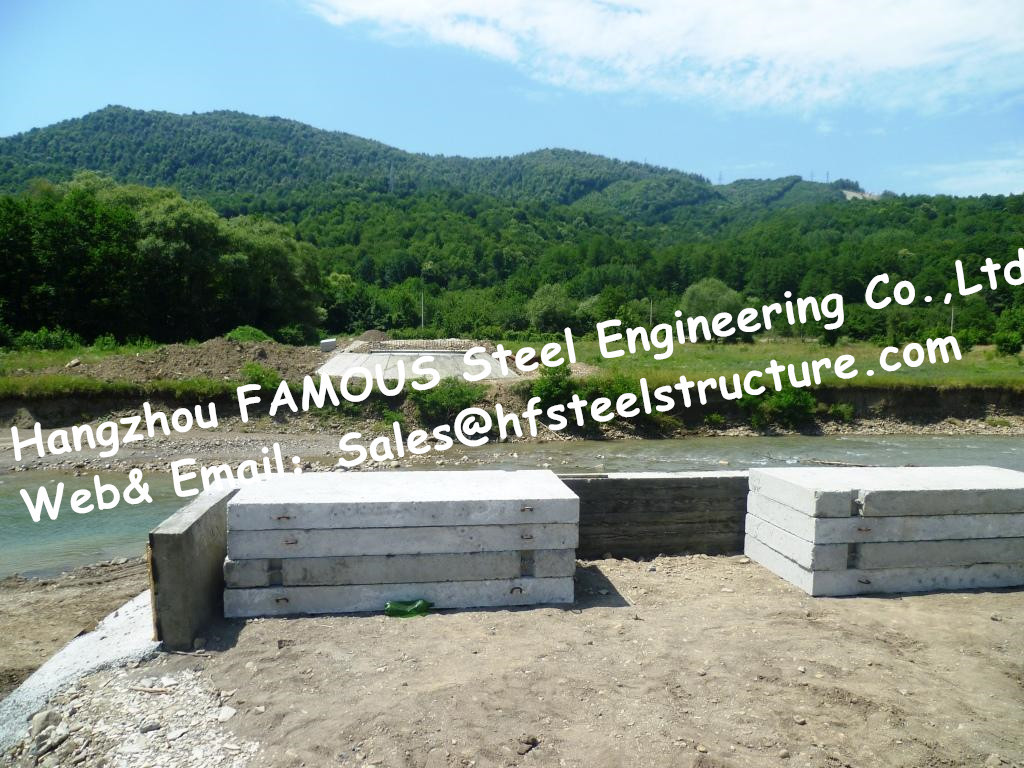 Easy Installation Steel Bailey Bridge Single Lane HD200 Type Galvanized Modular Galvanized Bridge