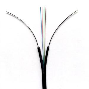 Quality GJXH G657A1 FTTH Indoor Fiber Optic Cable Bow Type Wooden Drum 2000m wholesale