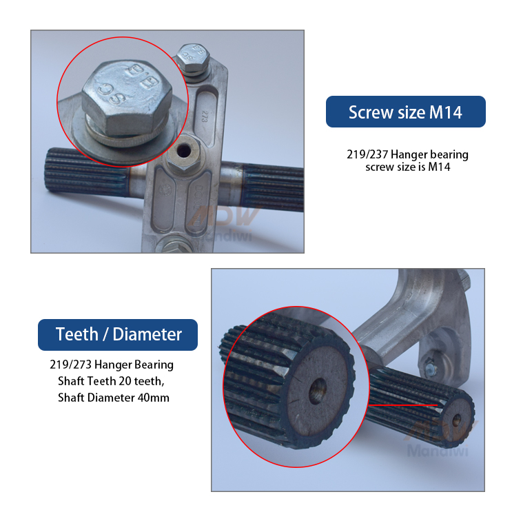Max Speed 300 Aluminum Alloy Hanger Bearing For Cement Powder Screw Conveyor