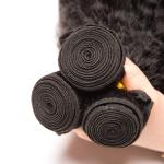 Virgin Brazilian Hair Weave Extension Kinky Straight 100gram Bundle No Shedding