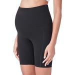 8" High Waisted Yoga Shorts With Pockets 250gsm Over The Belly Bump Pants