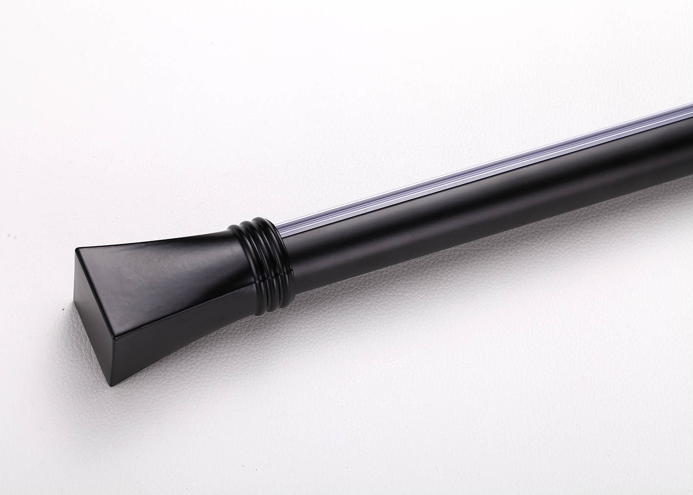 aluminum material 28mm diameter 1.5mm thick heavy duty curtain rod for home decoration