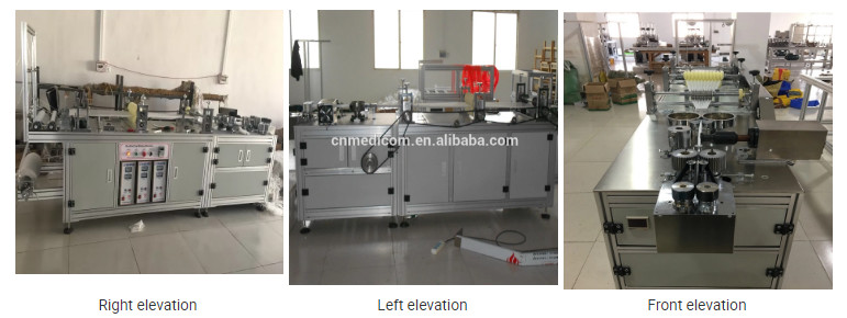 260pcs/Min Disposable Bouffant Cap Making Machine Corrosion Proof