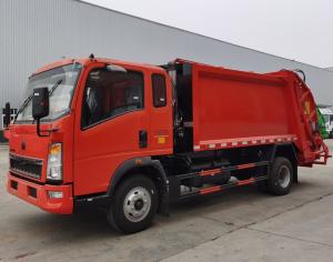 Quality China New 4X2 5cbm-8cbm Compressed Waste Rubbish Garbage Truck wholesale