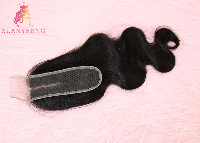 Retail Real Virgin Raw Unprocessed Hair Body Wave 2*6 Lace XS-BW Closure