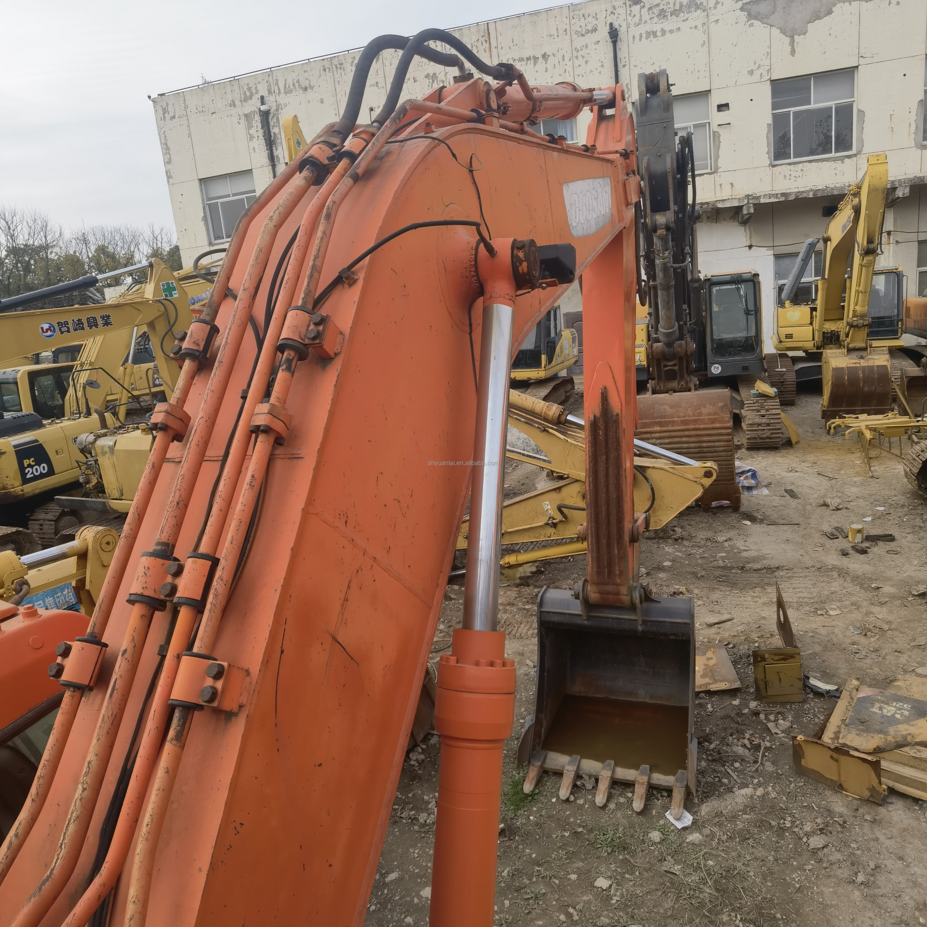 2021 Used DH215-9E Doosan Excavator Excellent Working Efficiency 0-2000 Working Hours