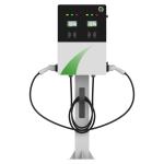 Outdoor Commercial Ev Home Charger Ev Power Station With Wi-Fi Connectivity