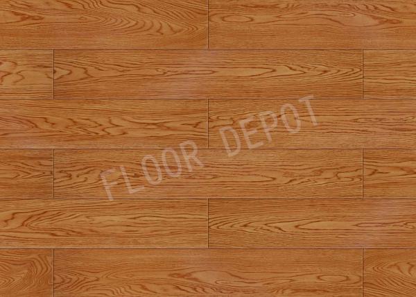 AC4 V Groove Waxed EIR HDF Laminate Flooring , Natural Wood Laminate Flooring