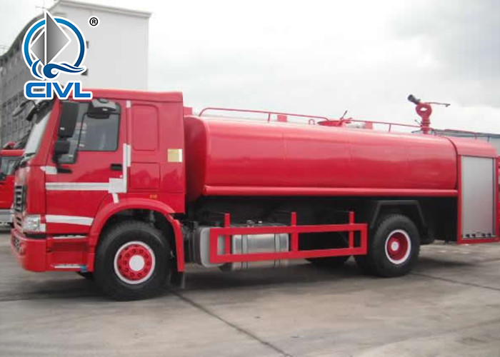 New 5 Tons Water Tank Fire Fighting Truck CIVL1087M145W 4x2 Howo Chassis