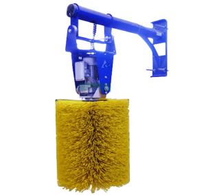Quality Nylon / Pp Brush Silk Cattle Body Scratching Roller Brush For Farm Animal Massage wholesale