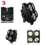 Strobe Led Audience Blinder Light 4x100w 4 Eyes Led Blinders For Studio Tv Film