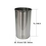 Semi Finished Dry Type 91mm Engine Cylinder Liner For Mercedes Benz OM616