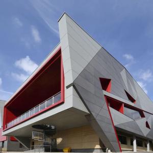 Quality Q355B Glass Aluminium Curtain Wall Construction 0.36mm-0.6mm Customized wholesale