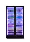 880 Liters R22 Black Beverage Display Fridge Under Back Bar Beer Cooler