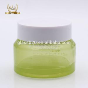 Quality 15ml 30ml 50ml Skin Care Packaging Green Eye Cream Jar wholesale