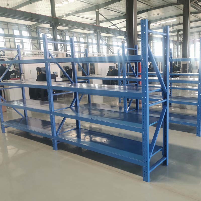 100KG/Layer-500KG/Layer Boltless Shelving Units Customized For Warehouse Storage