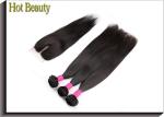 Black Grade 6A Virgin Hair Brazilian Human Hair Extension