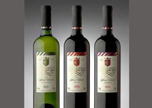 Quality Glass Bottle Wine Label Stickers , Hot Stamping Personalized Labels For Wine Bottles wholesale