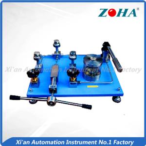Quality Desktop Pressure Gauge Calibration Equipment For Manual Hydraulic Pump wholesale
