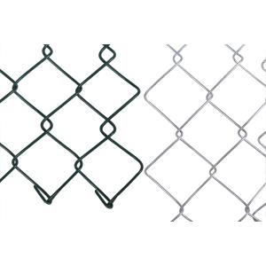 Quality 5 Foot Chain Wire Mesh Fence Galvanized PVC Commercial Metal Cyclone Wire Mesh Interlink Wire Fences wholesale