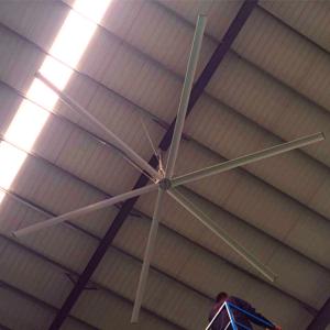 Quality Danfoss Inverter Large Ceiling Fans 20ft Silvery Color With Aluminum Alloy Blade wholesale