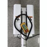 3.8m vehicle roof mount pneumatic telescopic mast light tower for fire tenders
