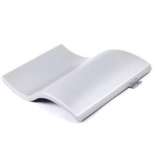Quality Single Double Curves Aluminum Veneer Curtain Wall Building Facade Hyperbolic Aluminum Panels wholesale