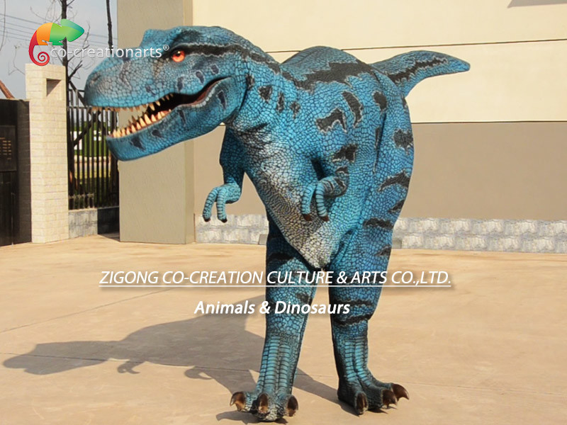 Realistic Lifelike Animatronic Dinosaur Costume T Rex Costume For Amusement Park