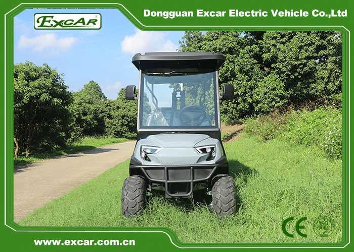 Lithium Battery 6 Passenger Hunting Golf Cart With Flip Flop Seats
