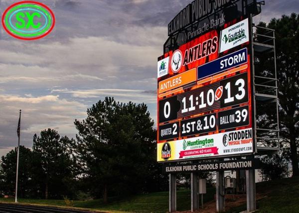 Die-Cast Aluminum Rental Wide-Angle Stadium Screen LED Display P10 IP65