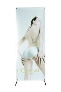 Quality Promotional Graphic Banner Stand For Exhibition Outdoor Activities wholesale