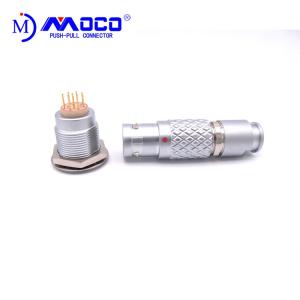 Quality 2 3 4 5 6 7 8 Pin Straight Circular Push Pull Connectors wholesale