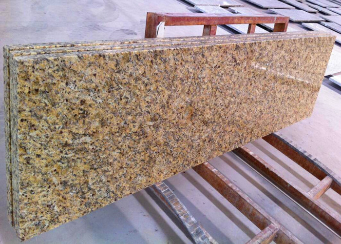 Prefab Natural Stone Countertops For Kitchen , 26" X 96" Granite Kitchen Tops