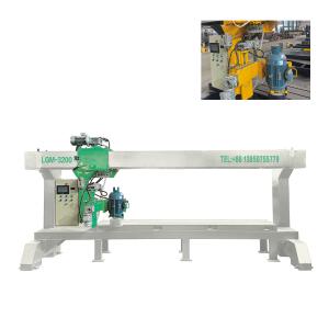 Quality 7.5kw Bridge Type Stone Edge Profiling Machine 3800x1200mm Trolley wholesale