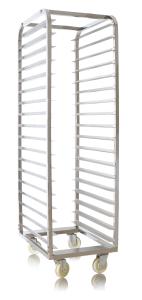 Quality Dustproof 18 Shelves 460x610x1780mm Stainless Steel Trolly wholesale
