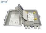Outdoor IP65 24fo Fiber Optic Splitter Box Plastic For FTTx Project